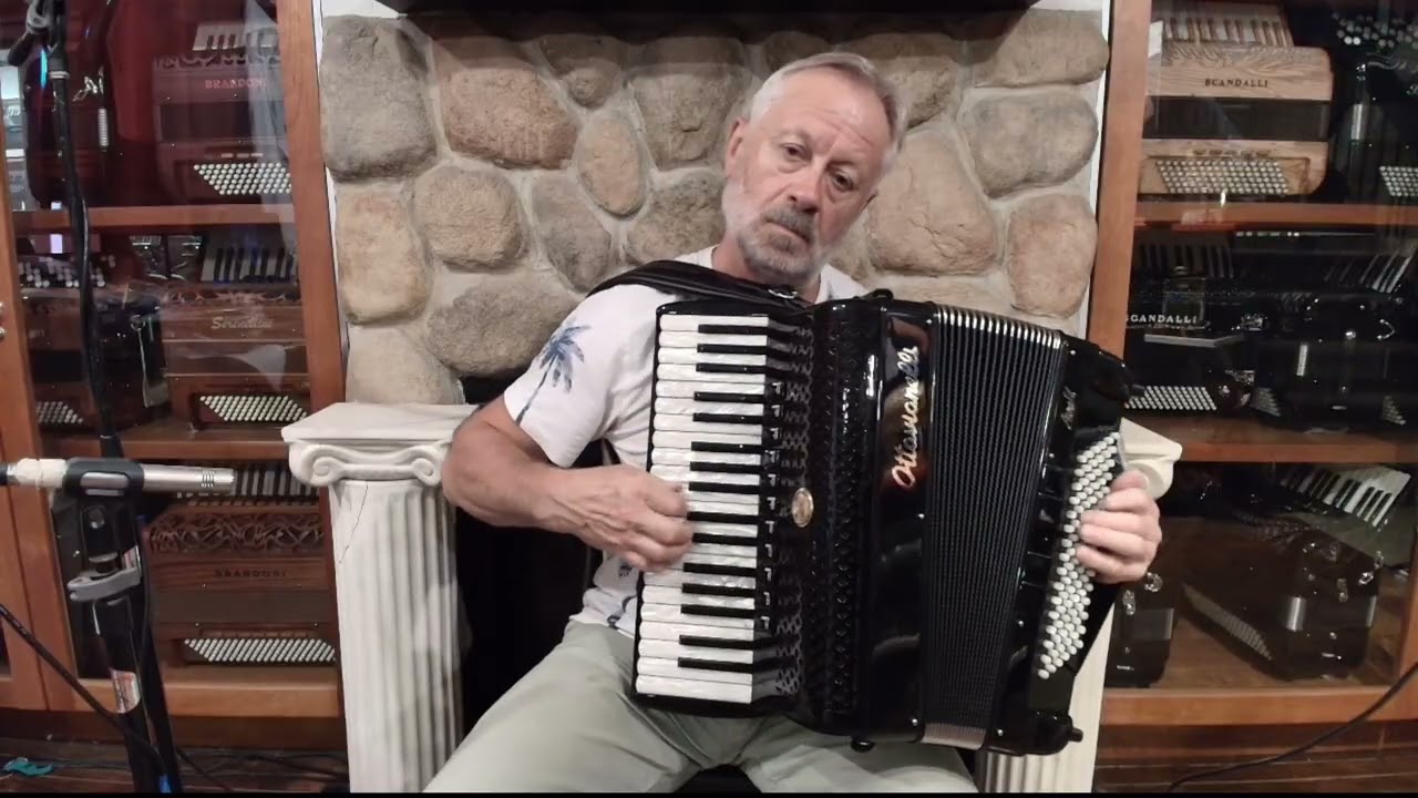 NEW Black Ottavianelli Aero IV Piano Accordion LMMM 37 96