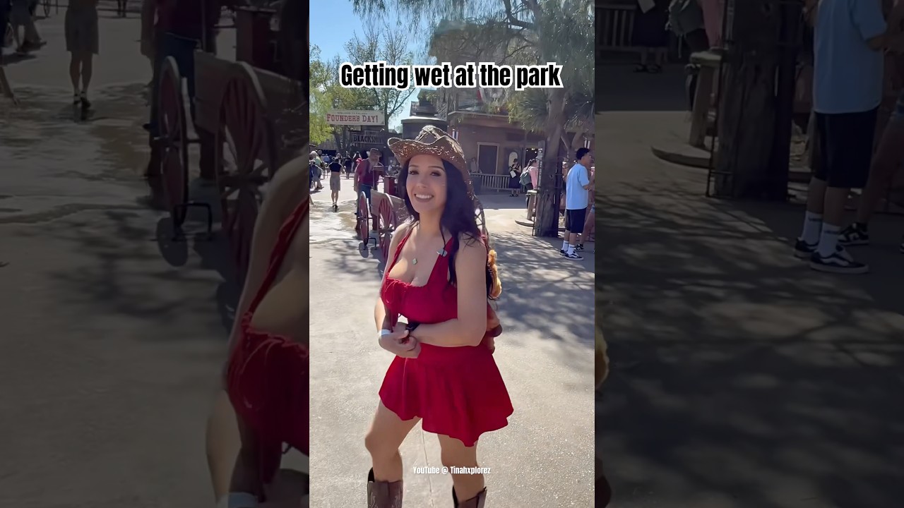 Buckets of water to the face ?! Omg haha #viralshort #cowgirl #foryou