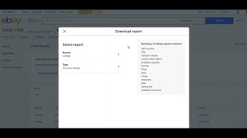 How to Download EBay Listings into CSV File - 2022 Version
