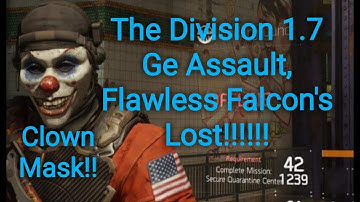 The Division, Global Event Assault Flawless Falcon