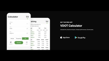 VDOT Calculator Tutorial