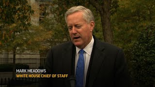 Meadows defends against Biden virus criticism