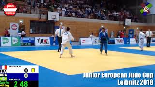 -44 Kg - Quarter-Final - Frigoul, Melanie Fra Vs. Arraes, Amanda Bra