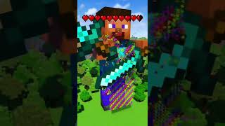 Can steve deflect the arrows? #minecraft #minecraftshorts #shorts #satisfying #asmr #destruction
