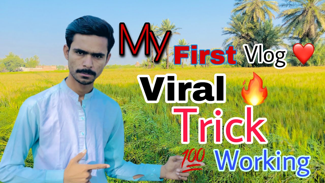My First Vlog 2023 // Viral Trick 💯 Working - YouTube