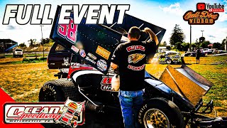 360 Winged Sprint Car Round 3: Taco Bravo Sprint Cars at Ocean Speedway - Full Event April 27, 2024