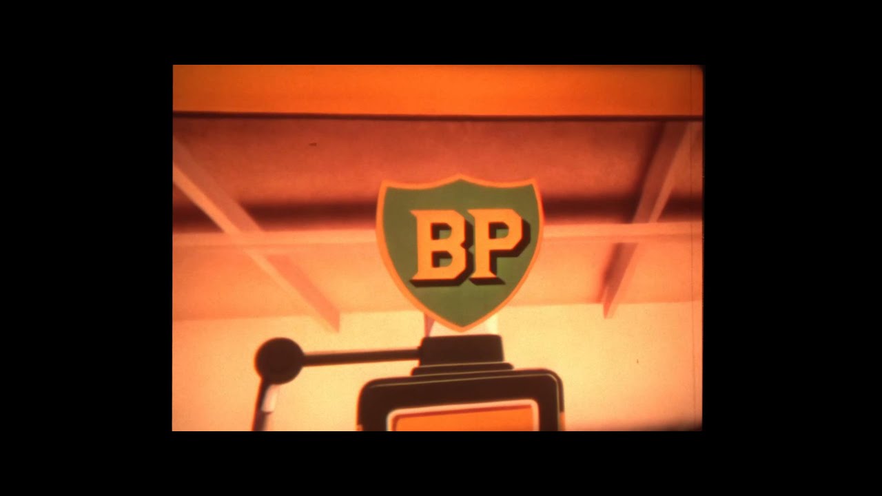 Old Vintage Promo 16mm film cartoon movie BP 4k