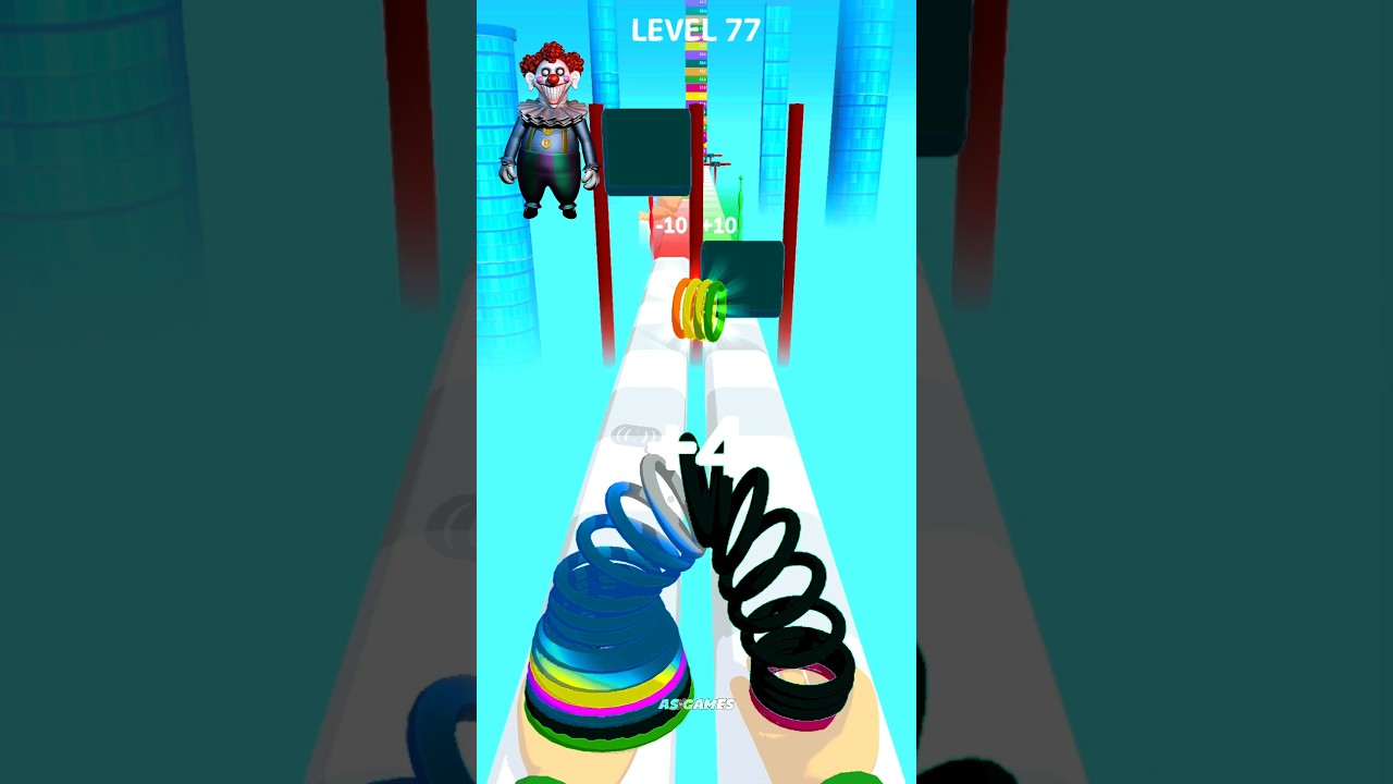 Toy Spring Roll Runner Level-77 