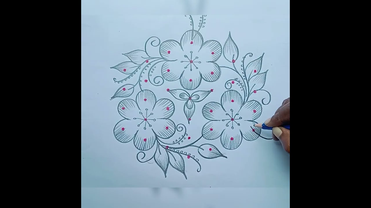 🌺🌺 மார்கழி மாதம் கோலம் 🌺 creativity 👍🌺 just 7 dots 🌺 different 🌺 simple pulli rangoli 🌺