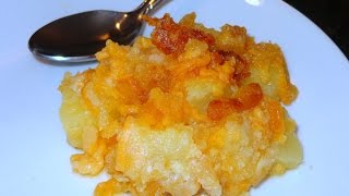 Vinnie's Vittles Momma's Pineapple Cheese Casserole
