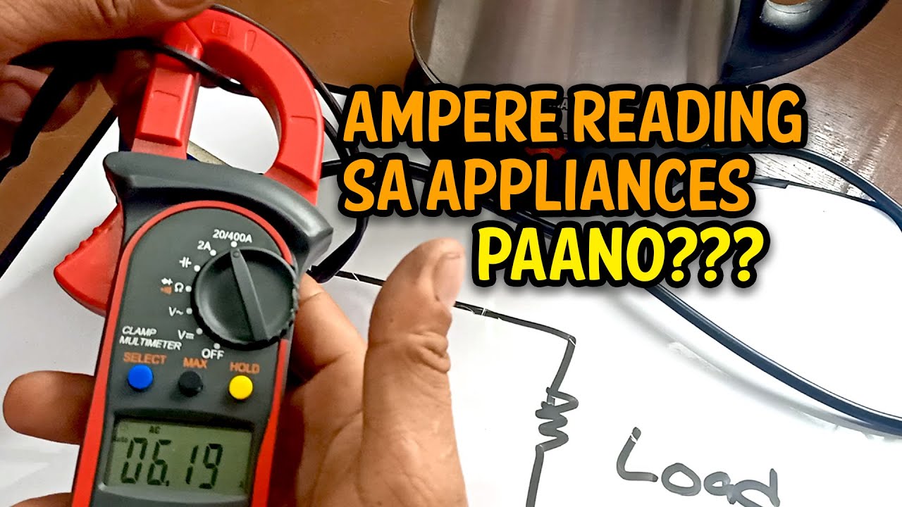 Clamp Meter Simpleng Paggamit