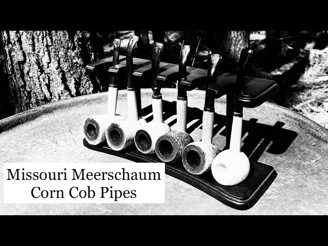 Missouri Meerschaum Corn Cob Pipe Cobbit Dwarf - Smoky Grey