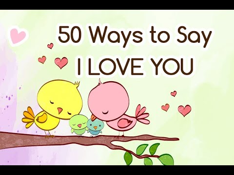 English Lesson #19 | 50 Unique Ways to say I LOVE YOU