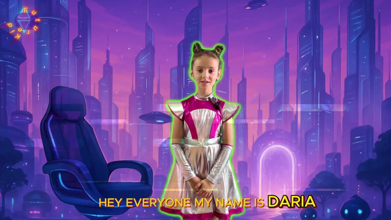 Meet Daria-The Kid From 2099 🌟Welcome to the Future