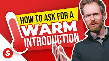 How To Ask For A Referral / Warm Introduction Without Feeling Awkward - Sales School
