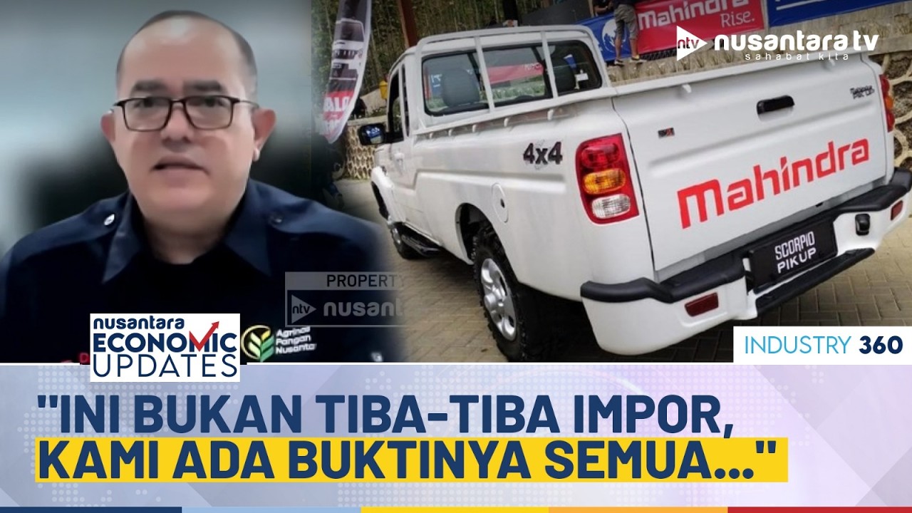 [FULL] Bos Agrinas Blak-blakan Soal Impor Pickup: Ini Bukan Tiba-tiba, Kami Ada Buktinya Semua...