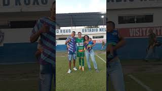 No Jogo do campeonato carioca fomos até o estádio prestigiar nosso goleiro Luan #project #futeball