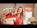 THRIFT HAUL...PREGNANCY AND BABY CLOTHES #vlogmas2020 #thrifthaul #babyhaul