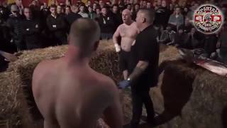 БОЙ! жесть  БЕЗ ПРАВИЛ НА КУЛАКАХ   НА СПОР! хороший бой