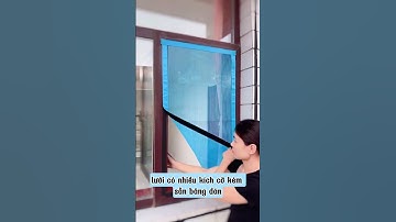 Tấm lưới chống côn trùng dán cửa nhà