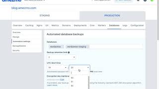 Multi-database automated backups