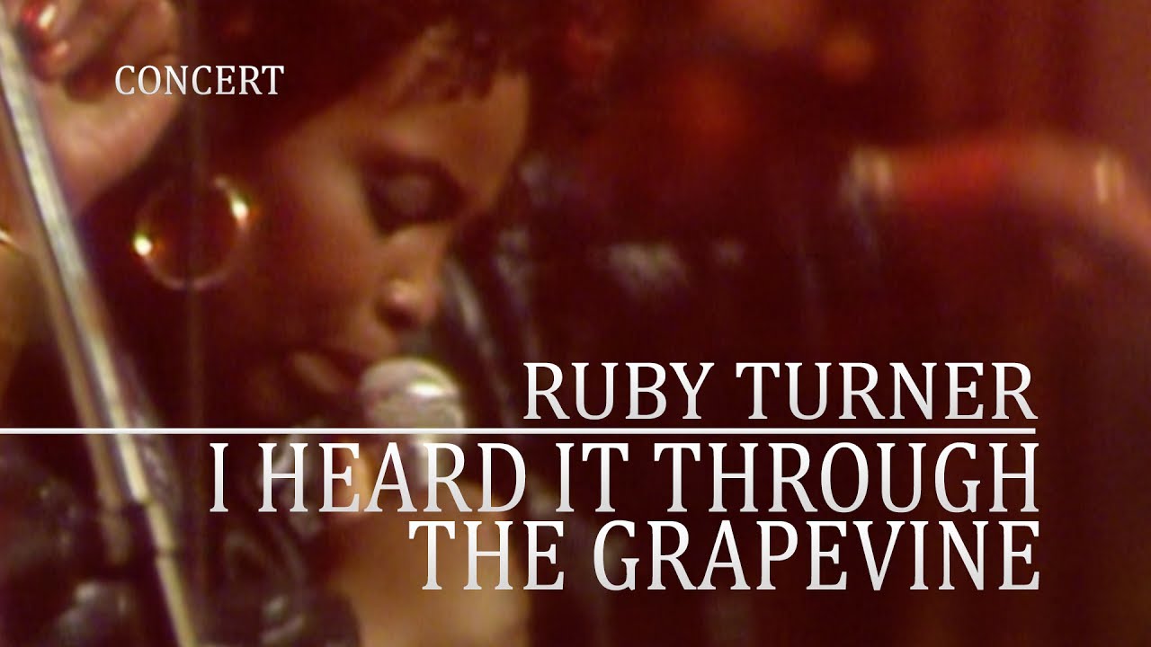 Ruby Turner - I Heard It Through The Grapevine (The Tube 1986, ITV) OFFICIAL