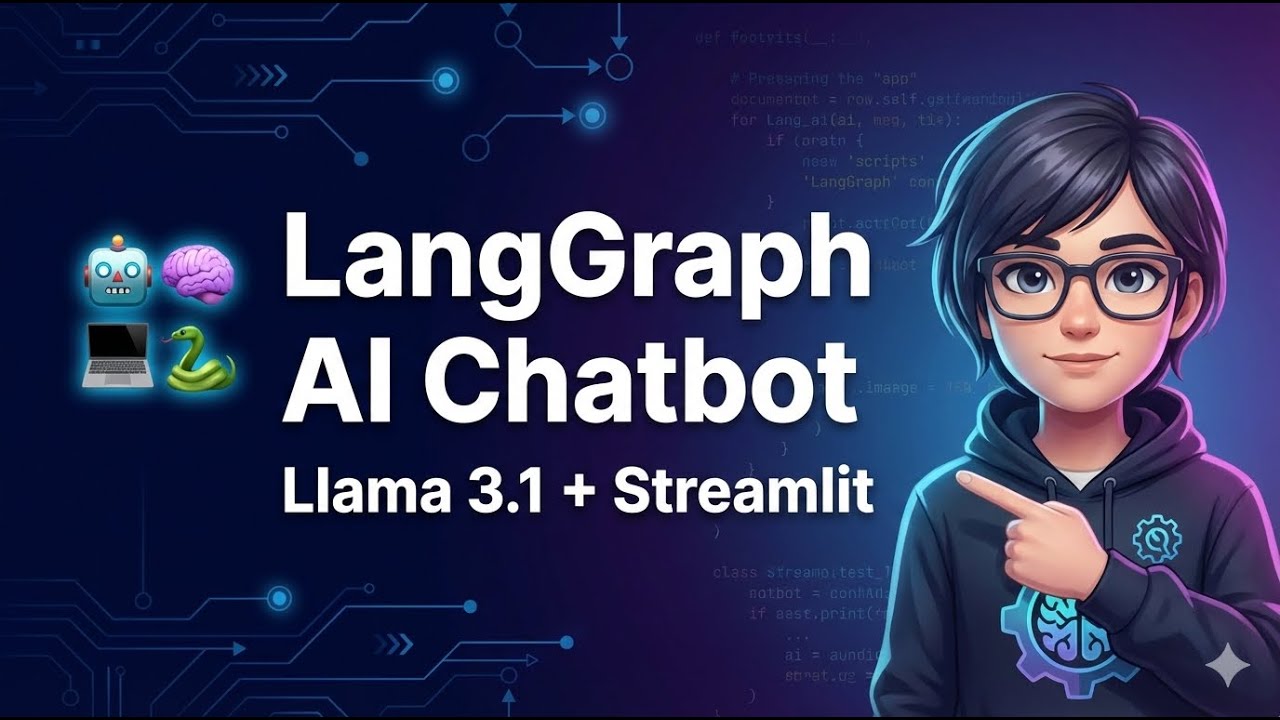 Build a Fully Local AI Chatbot with LangGraph, Llama 3.1 & Streamlit (No API Required)