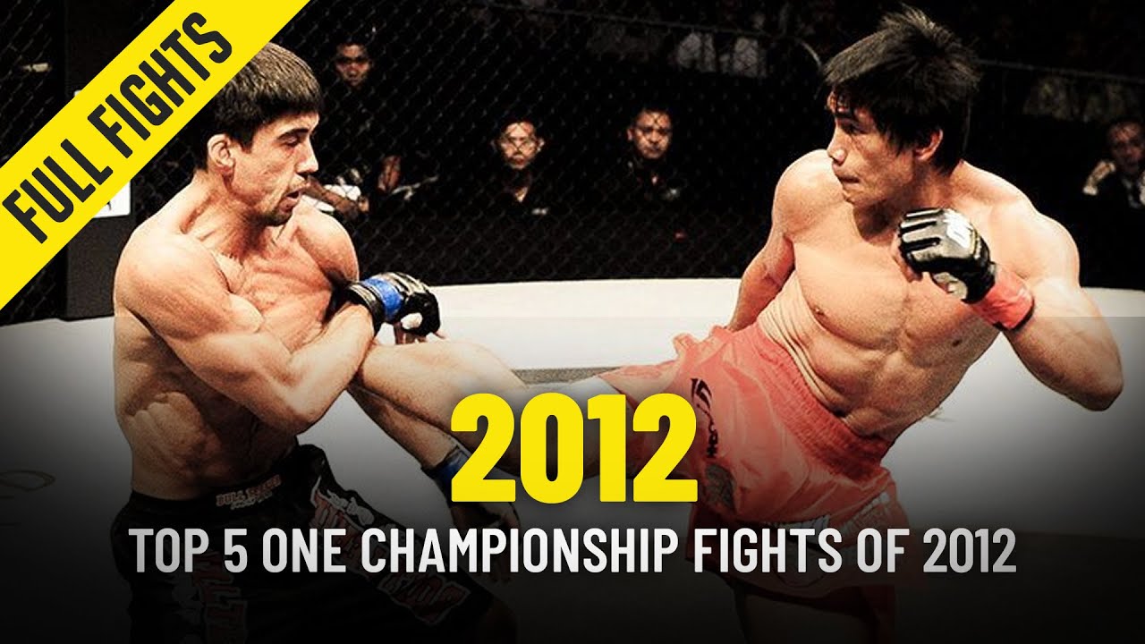 Top 5 ONE Championship Fights Of 2012 - YouTube
