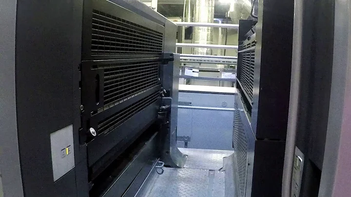 Intrograf: Heidelberg CX102 printing press