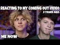 REACTING TO MY COMING OUT VIDEO | NOAHFINNCE