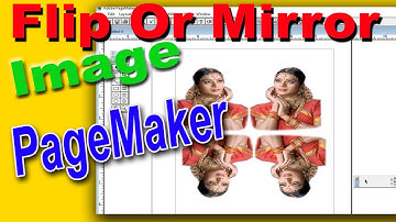 How to flip or mirror an image in adobe pagemaker