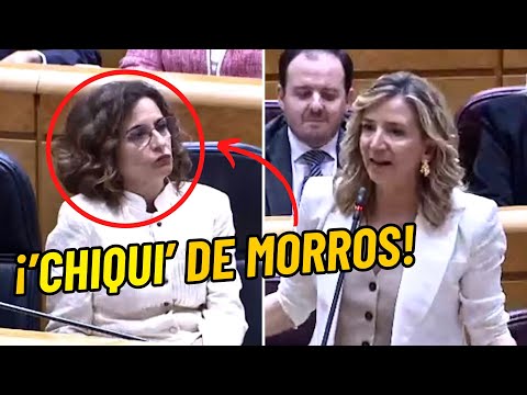 Esta senadora del PP pone de morros a Chiqui Montero: “¡Es depravación democrática!”