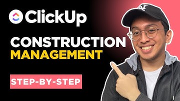 How to Use ClickUp for Construction Management | ClickUp Tutorials for Beginners 2026
