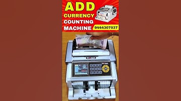 How to Set A Add Mode in Currency Counting Machine #eromart #addmode #add #shorts