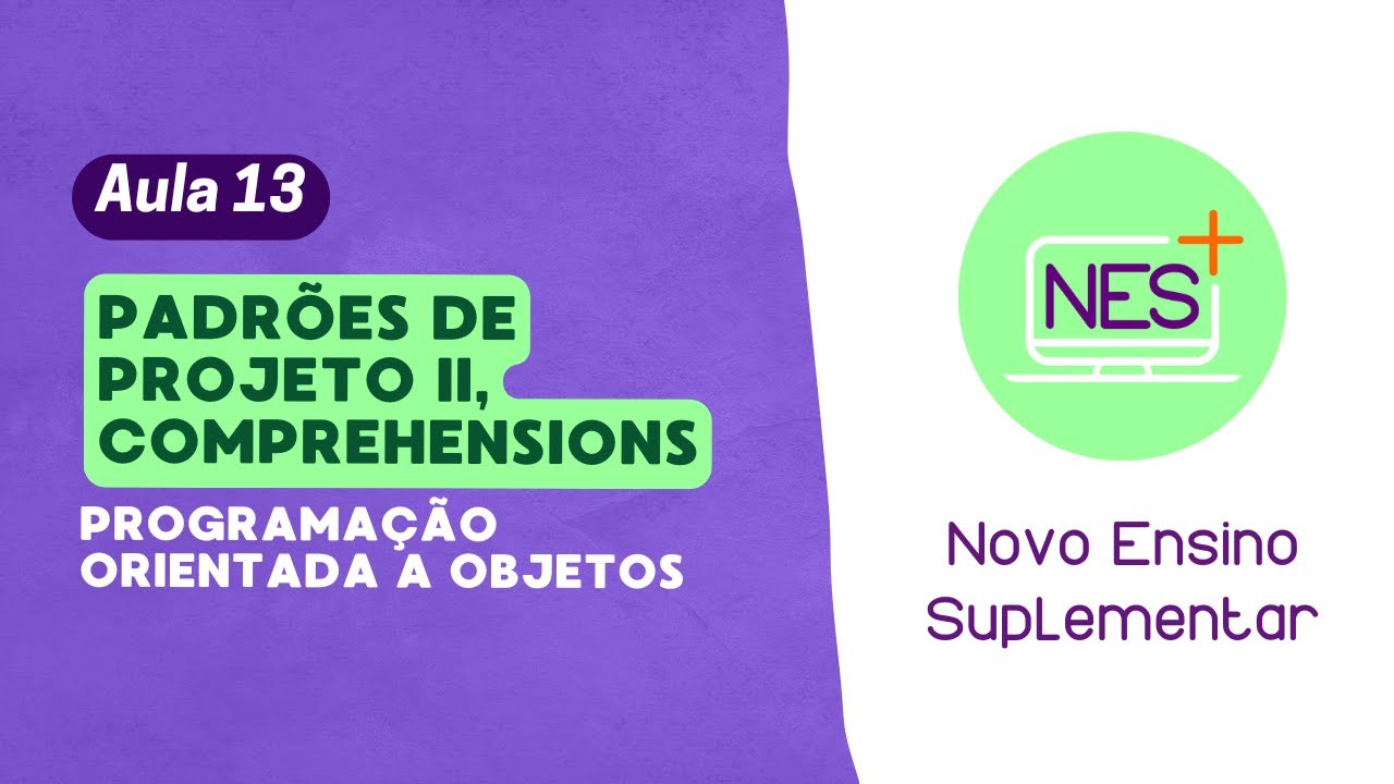 Programação Orientada a Objetos - Aula 13 - 22/11/2024 - YouTube