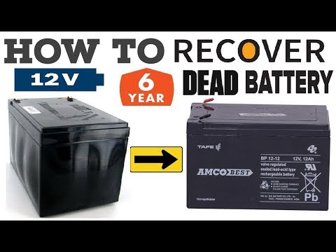 How to Repair UPS Battery at Home  Car Battery Repair Battery DIY  12 Volt ups Battery Recovery Easy