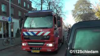 Brandweer Frobenstraat Ts9233 Met Spoed Naar Een Reanimatie In Rotterdam
