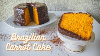 Delicious Carrot Cake Recipe | Easy Brazilian Carrot Cake | Melhor Receita de Bolo de Cenoura screenshot 1