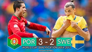 Portugal 3-2 Sweden ■ World cup Qualifier ● Hattrick | Ronaldo Extended Highlights And Goals HD