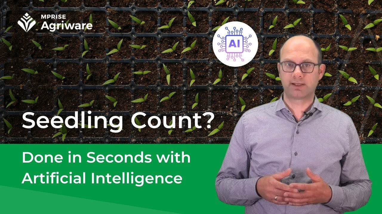 AI-Powered Seedling Counting– Agriware 365 Inspect app