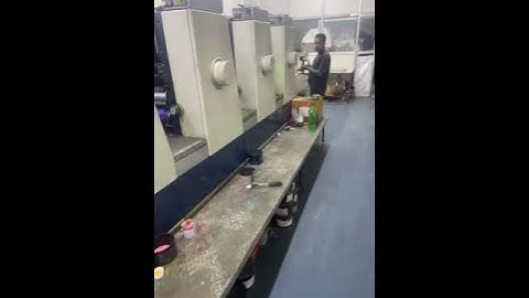 1992 Komori Lithrone 626+L Year of  6 colour +coater Sale +918296480078