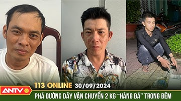 Vận chuyển 2kg ma tuý về Cà Mau chưa kịp tiêu thụ thì bị bắt | Bản tin 113 online ngày 30/9 | ANTV