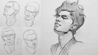 How to Draw Faces with the Loomis Method