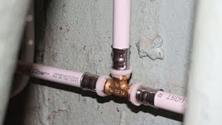 Pex Al Pex with Press Fitting