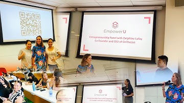 Ondernemerspanel met Delphine Lefay, medeoprichter en CEO van OnTheList in Empower U aan de HKU 🇭🇰