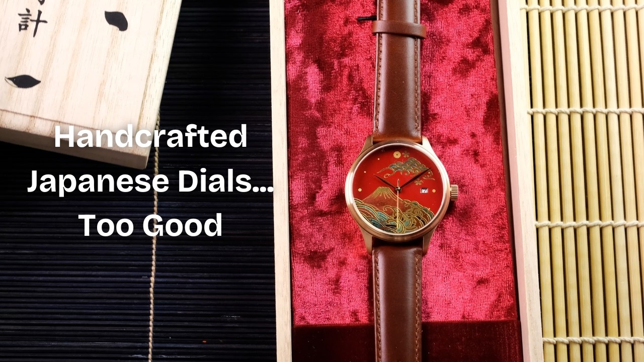 This Urushi Watch is Pure Art… (Wancher Watch - Aka Fuji Unboxing