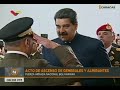 Acto completo de ascenso de generales y almirantes en el Mausoleo del Libertador, 4 julio 2018