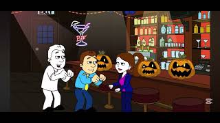 Superlitsticker snuck into Halloween party and misbehave hotel/grounded 