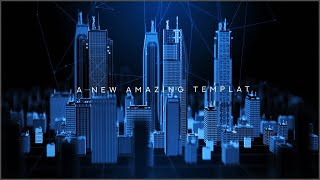 Digital CIty Intro Premiere Pro Templates