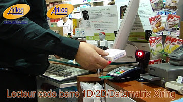 Lecteur code barre 1D/2D/Datamatrix Xiring